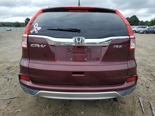 2HKRM3H79FH525455 - 2015 HONDA CR-V EXL BURGUNDY photo 6