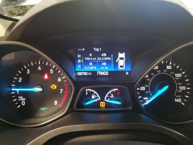 1FMCU0GD7HUC17524 - 2017 FORD ESCAPE SE BLACK photo 9