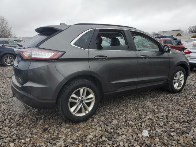 2FMPK4J9XGBC06184 - 2016 FORD EDGE SEL GRAY photo 3