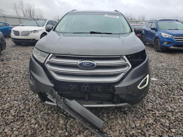 2FMPK4J9XGBC06184 - 2016 FORD EDGE SEL GRAY photo 5