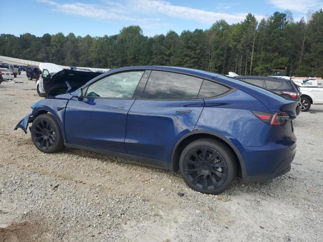 7SAYGDEEXNF329469 - 2022 TESLA MODEL Y Blau Foto 2