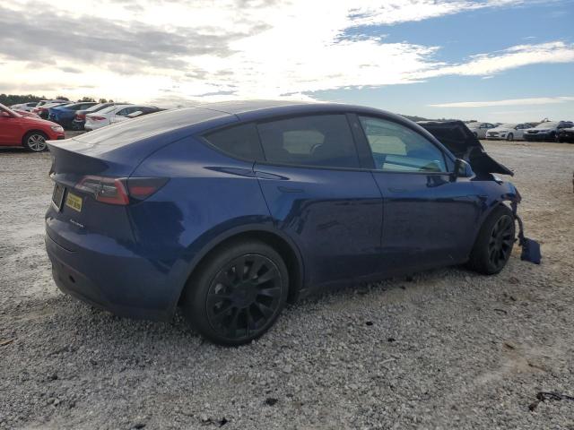 7SAYGDEEXNF329469 - 2022 TESLA MODEL Y Blau Foto 3