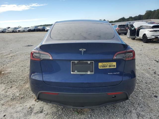 7SAYGDEEXNF329469 - 2022 TESLA MODEL Y Blau Foto 6