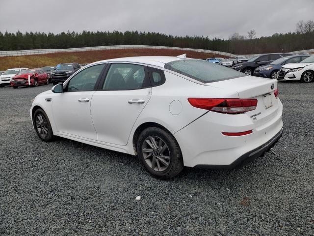 5XXGT4L39LG382048 - 2020 KIA OPTIMA LX WHITE photo 2