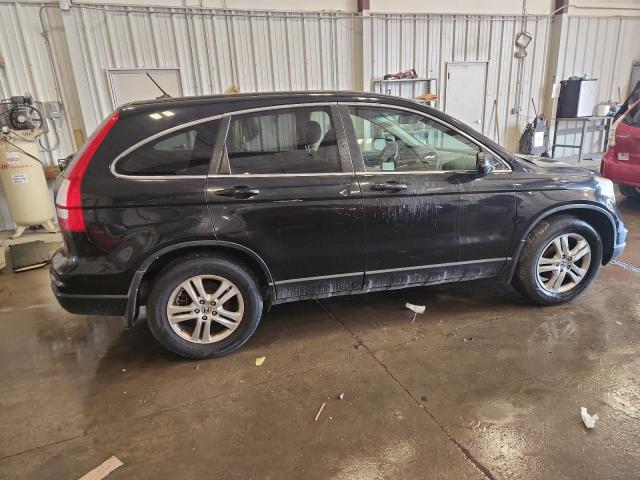 5J6RE4H79BL030398 - 2011 HONDA CR-V EXL BLACK photo 3
