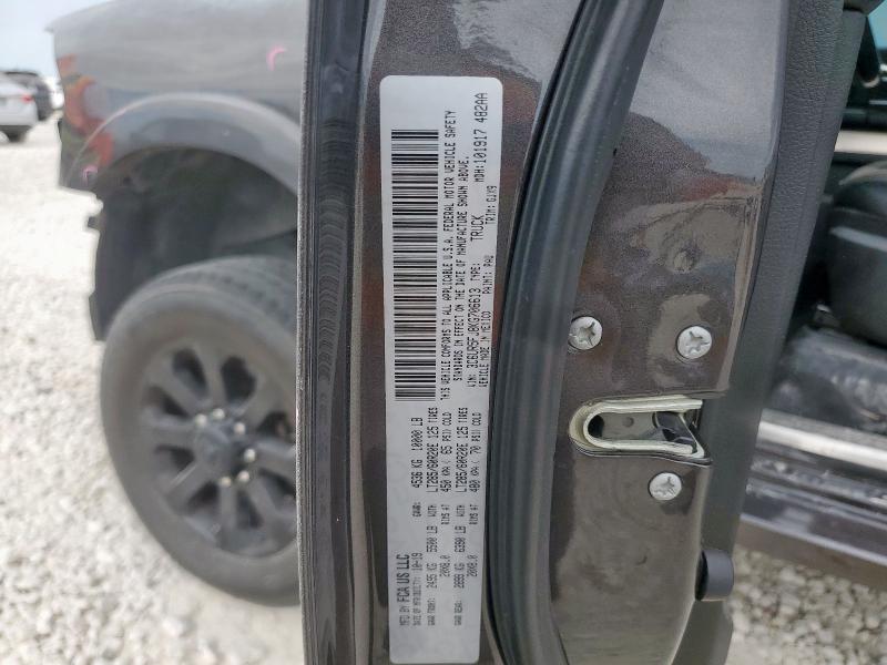 3C6UR5FJ8KG706613 - 2019 RAM 2500 LARAMIE GRAY photo 13