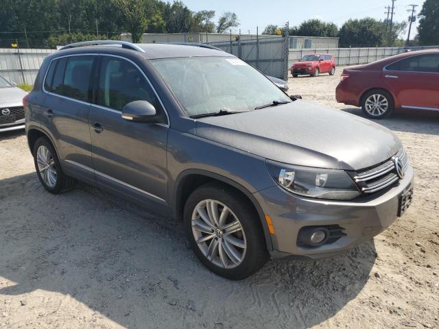 WVGAV7AX4FW502599 - 2015 VOLKSWAGEN TIGUAN S GRAY photo 4