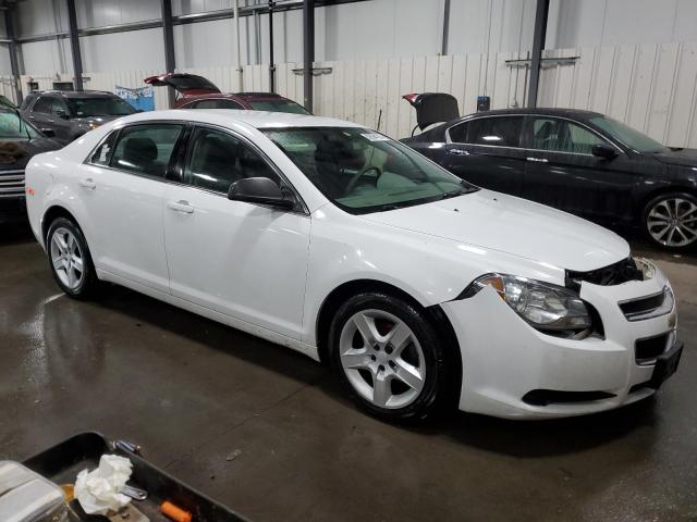 1G1ZA5EU6CF161637 - 2012 CHEVROLET MALIBU LS WHITE photo 4