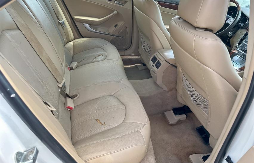 1G6DG5E50D0146356 - 2013 CADILLAC CTS LUXURY COLLECTION Biały zdjęcie 6