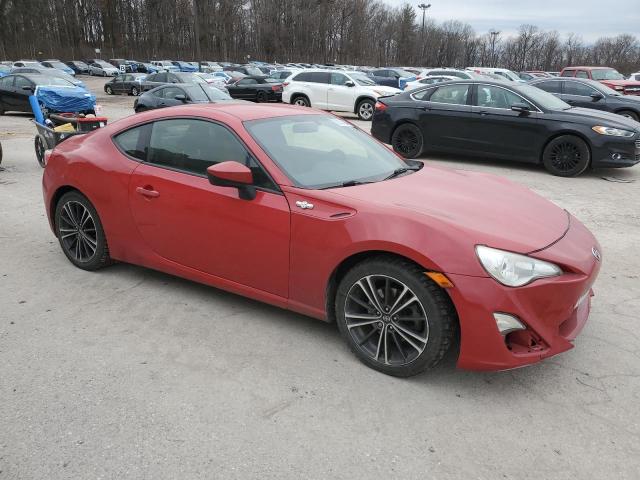 JF1ZNAA18D2717168 - 2013 TOYOTA SCION FR-S RED photo 4