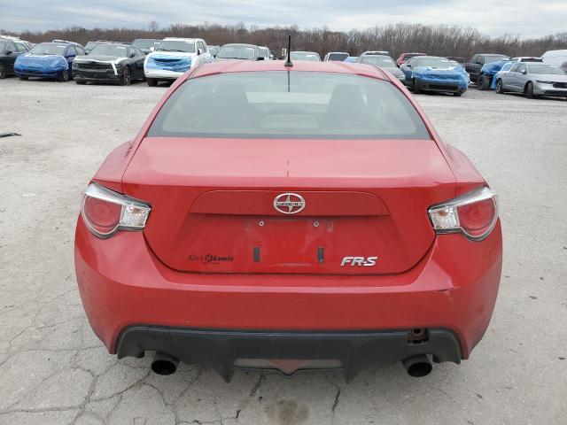 JF1ZNAA18D2717168 - 2013 TOYOTA SCION FR-S RED photo 6