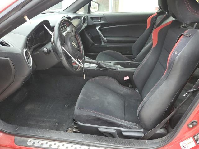 JF1ZNAA18D2717168 - 2013 TOYOTA SCION FR-S RED photo 7