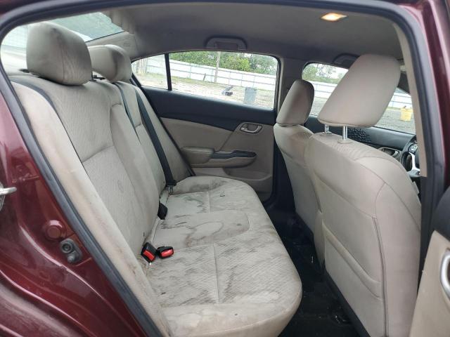 19XFB2F54EE215642 - 2014 HONDA CIVIC LX Bordo foto 10