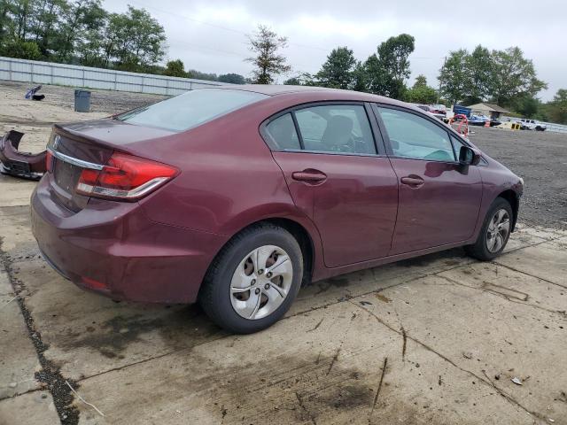 19XFB2F54EE215642 - 2014 HONDA CIVIC LX Bordo foto 3
