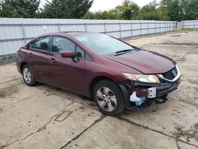 19XFB2F54EE215642 - 2014 HONDA CIVIC LX Bordo foto 4