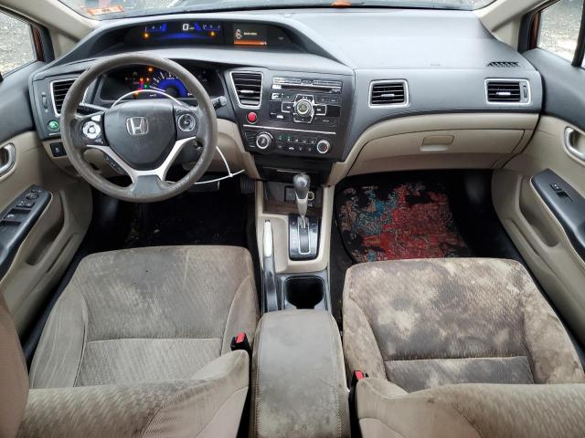 19XFB2F54EE215642 - 2014 HONDA CIVIC LX Bordo foto 8