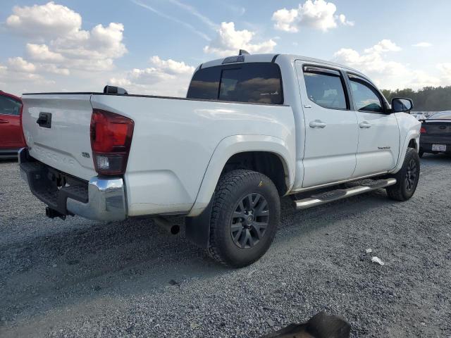 3TMAZ5CN9LM130245 - 2020 TOYOTA TACOMA DOUBLE CAB WHITE photo 3