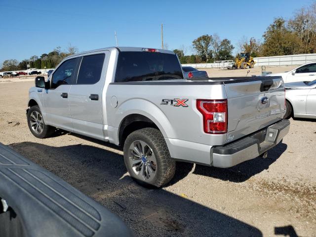 1FTEW1CP4KKC07677 - 2019 FORD F150 SUPERCREW SILVER photo 2