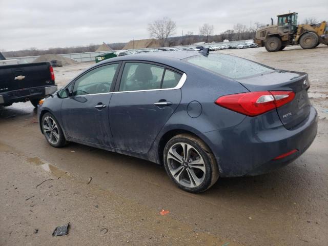 KNAFZ4A88G5445432 - 2016 KIA FORTE EX SILVER photo 2