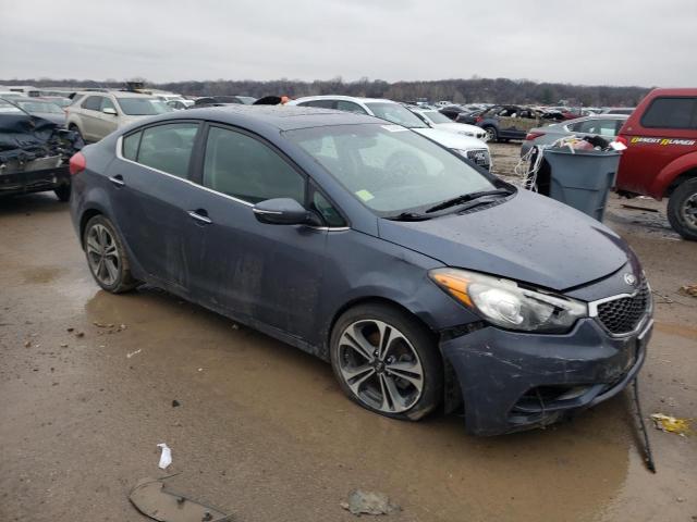 KNAFZ4A88G5445432 - 2016 KIA FORTE EX SILVER photo 4