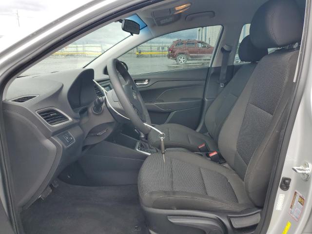 3KPC24A65NE163551 - 2022 HYUNDAI ACCENT SE Gümüş fotoğraf 7