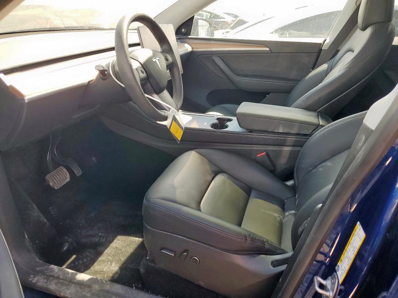 7SAYGDEE6PA158963 - 2023 TESLA MODEL Y 蓝色 照片 7