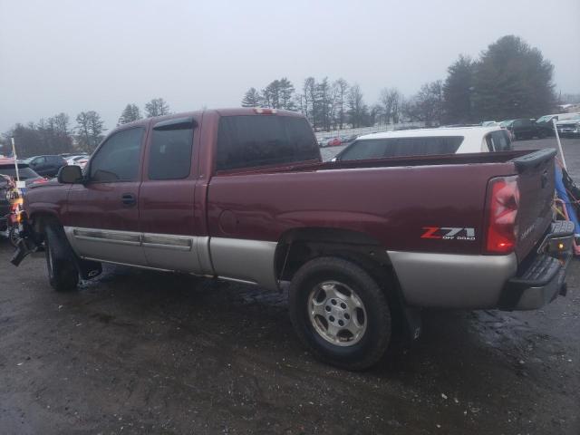 2GCEK19T431174925 - 2003 CHEVROLET SILVERADO K1500 MAROON photo 2