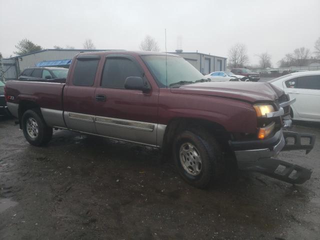 2GCEK19T431174925 - 2003 CHEVROLET SILVERADO K1500 MAROON photo 4