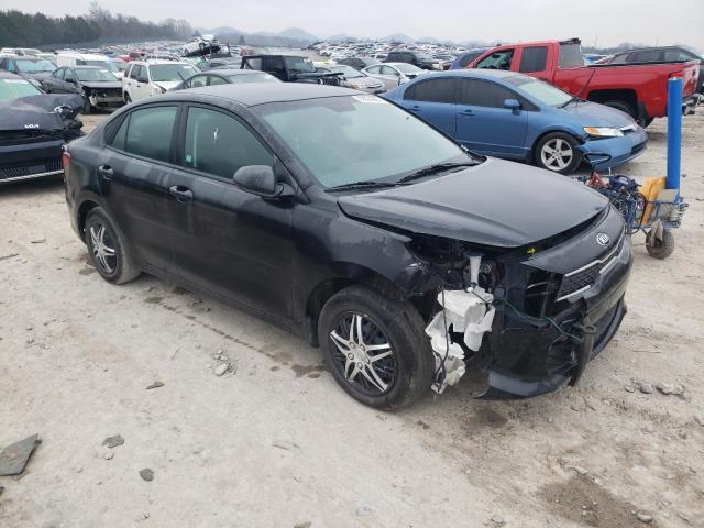 3KPA24AD7LE354357 - 2020 KIA RIO LX BLACK photo 4