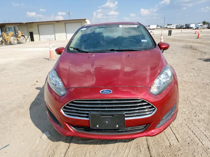 3FADP4BJXHM102348 - 2017 FORD FIESTA SE RED photo 5