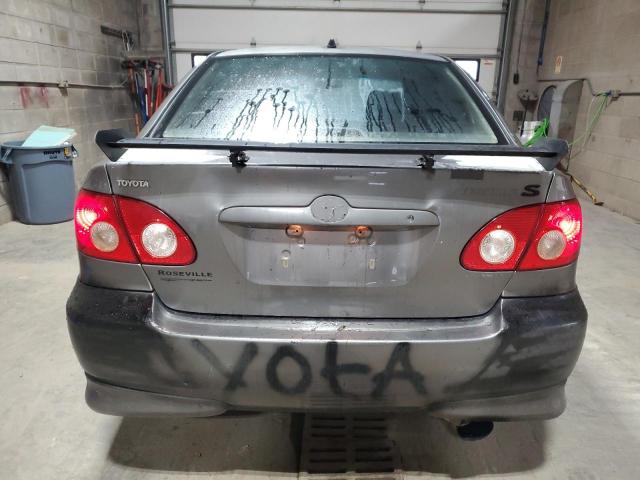 1NXBR32E03Z176404 - 2003 TOYOTA COROLLA CE GRAY photo 6