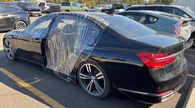 WBA7F0C35HGM21697 - 2017 BMW 750 I BLACK photo 3