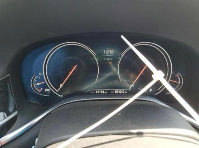 WBA7F0C35HGM21697 - 2017 BMW 750 I BLACK photo 8