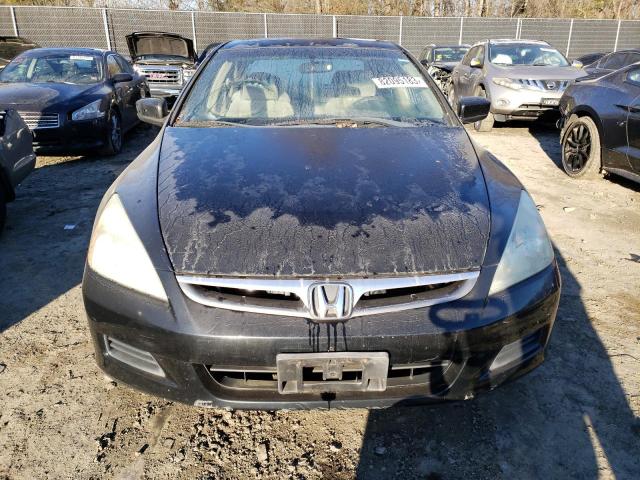 1HGCM567X7A095370 - 2007 HONDA ACCORD EX BLACK photo 5