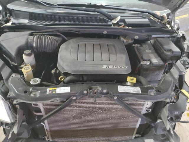 2C4RC1CGXDR714808 - 2013 CHRYSLER TOWN & COU TOURING L GRAY photo 12