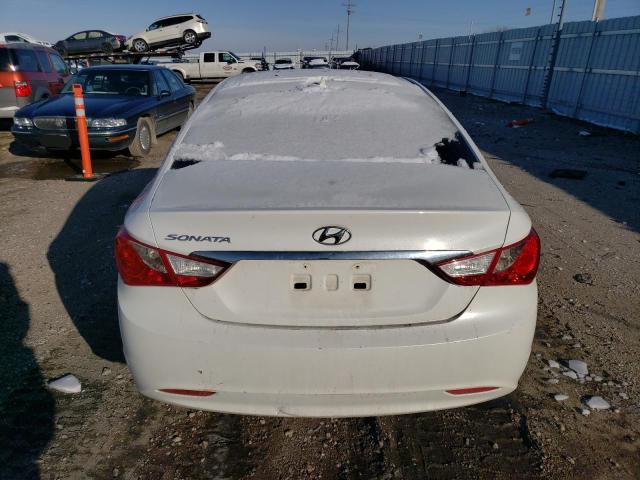 5NPEB4AC4BH150666 - 2011 HYUNDAI SONATA GLS WHITE photo 6