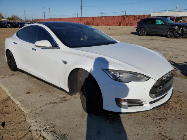 5YJSA1CN6CFP01540 - 2012 TESLA MODEL S WHITE photo 4
