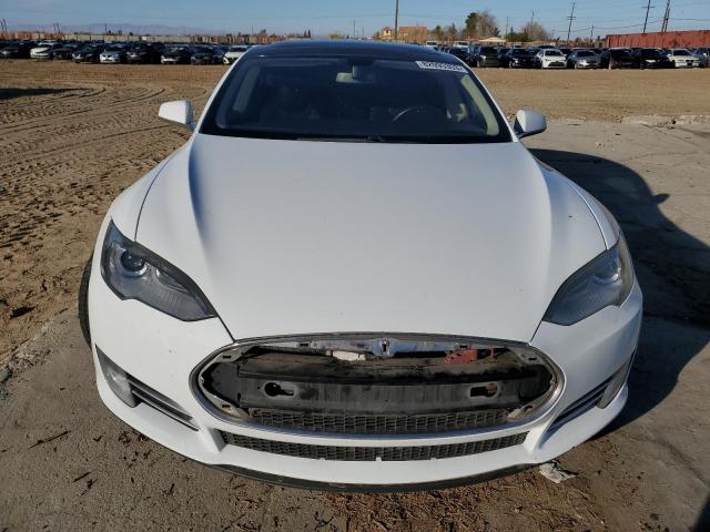 5YJSA1CN6CFP01540 - 2012 TESLA MODEL S WHITE photo 5