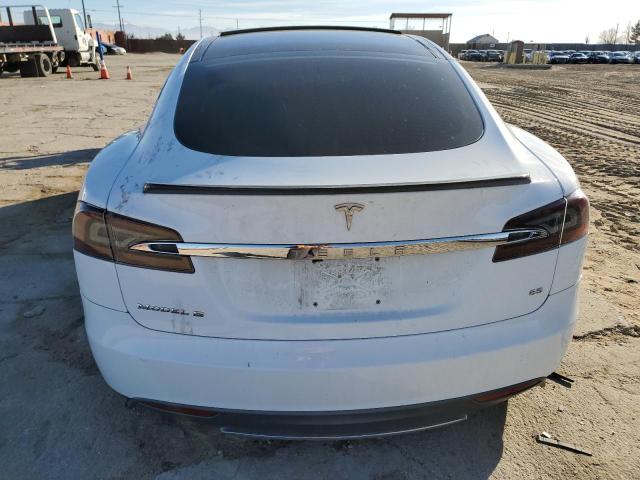 5YJSA1CN6CFP01540 - 2012 TESLA MODEL S WHITE photo 6