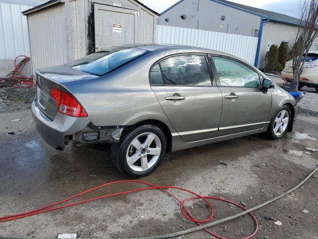 1HGFA15858L020302 - 2008 HONDA CIVIC EX GRAY photo 3