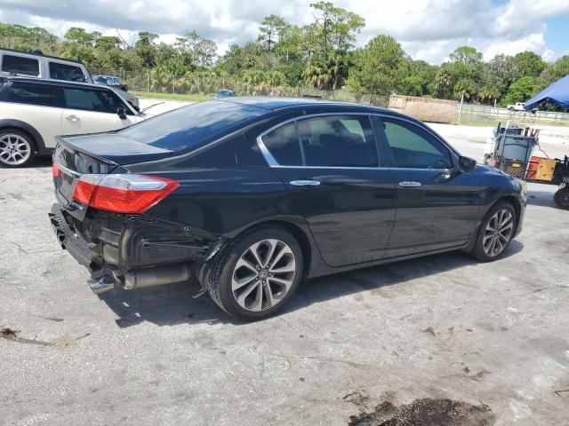 1HGCR2F51FA042568 - 2015 HONDA ACCORD SPORT 黑色 照片 3