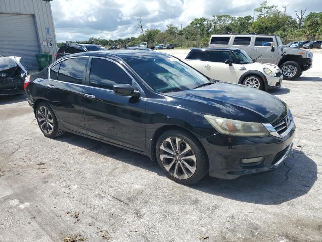 1HGCR2F51FA042568 - 2015 HONDA ACCORD SPORT 黑色 照片 4