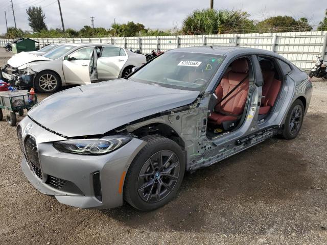 WBY73AW0XPFP66343 - 2023 BMW I4 EDRIVE4 CHARCOAL photo 1