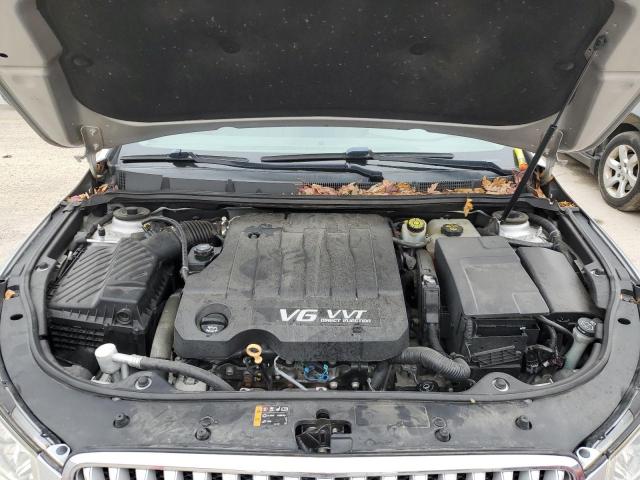 1G4GE5GD1BF313284 - 2011 BUICK LACROSSE CXS SILVER photo 11