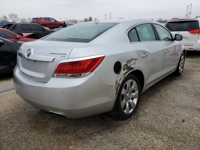 1G4GE5GD1BF313284 - 2011 BUICK LACROSSE CXS SILVER photo 3