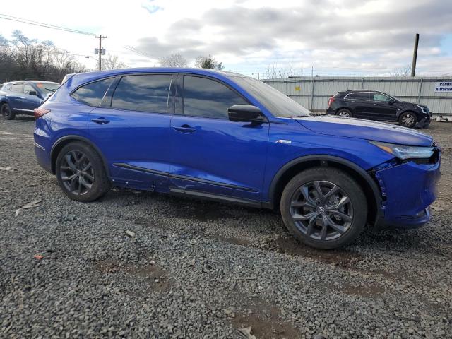 5J8YE1H01RL000522 - 2024 ACURA MDX A-SPEC BLUE photo 4