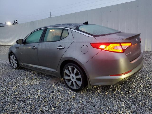 5XXGR4A68DG127503 - 2013 KIA OPTIMA SX ნაცრისფერი ფოტო 2