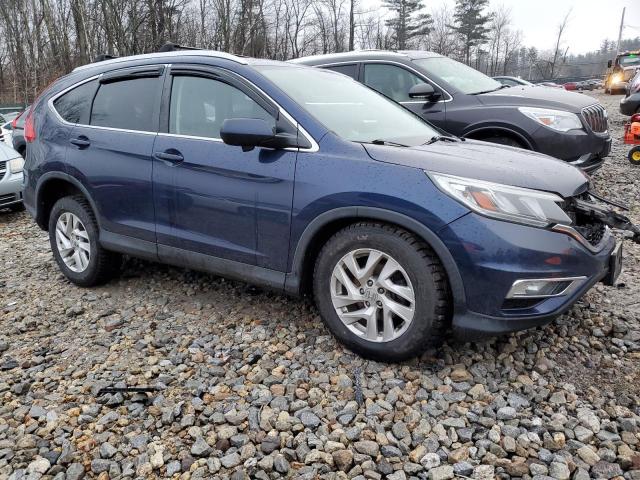 2HKRM4H73FH701213 - 2015 HONDA CR-V EXL BLUE photo 4