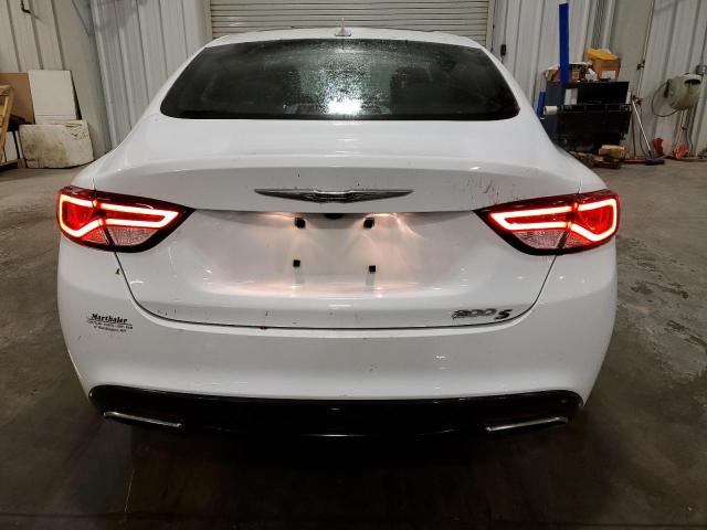 1C3CCCBB4GN184011 - 2016 CHRYSLER 200 S WHITE photo 6