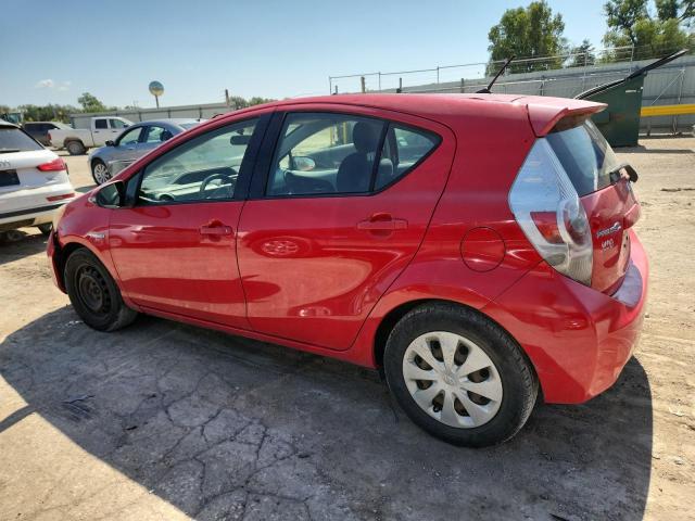 JTDKDTB3XC1007266 - 2012 TOYOTA PRIUS C RED photo 2